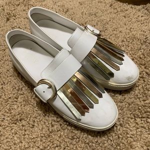 DKNY Jules leather slip on shoes 9